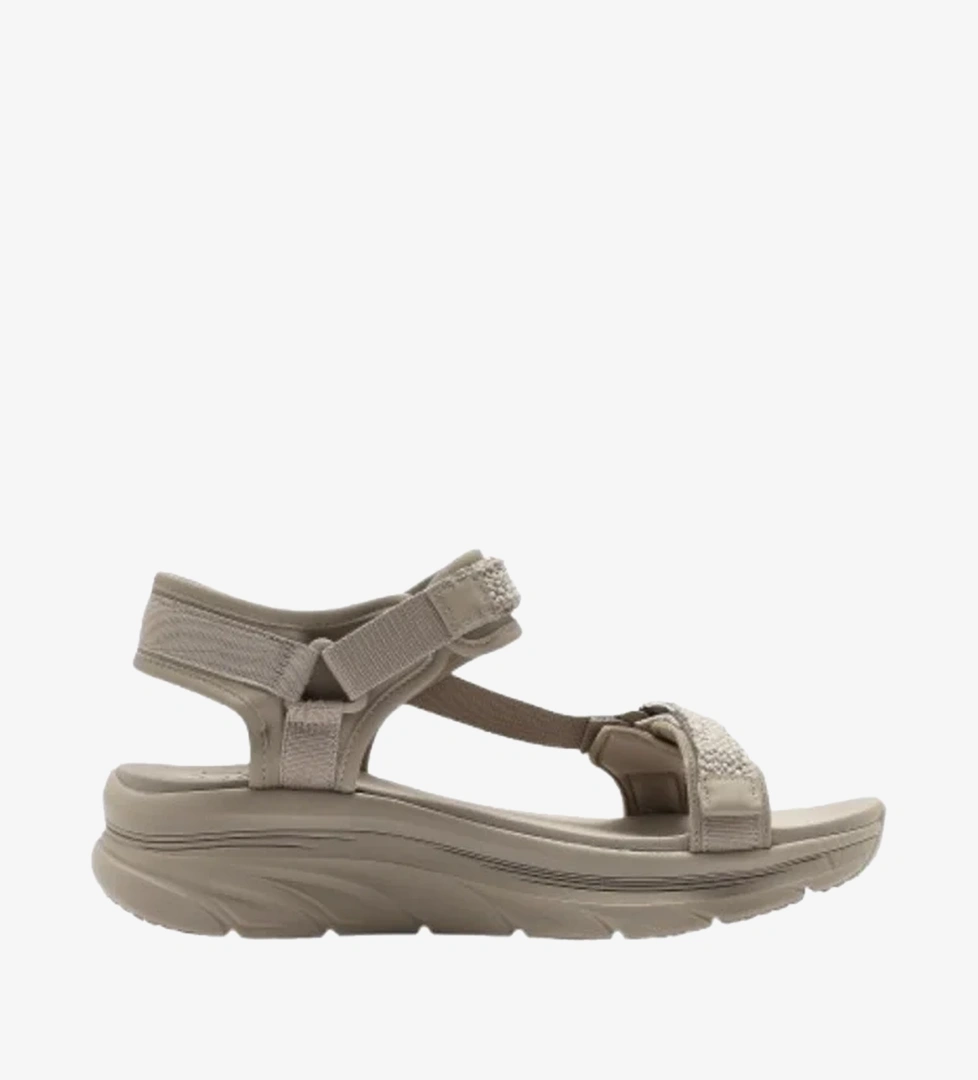 Skechers D'Lux Walker - Pretty Field 119822-TPE Bej Sandalet