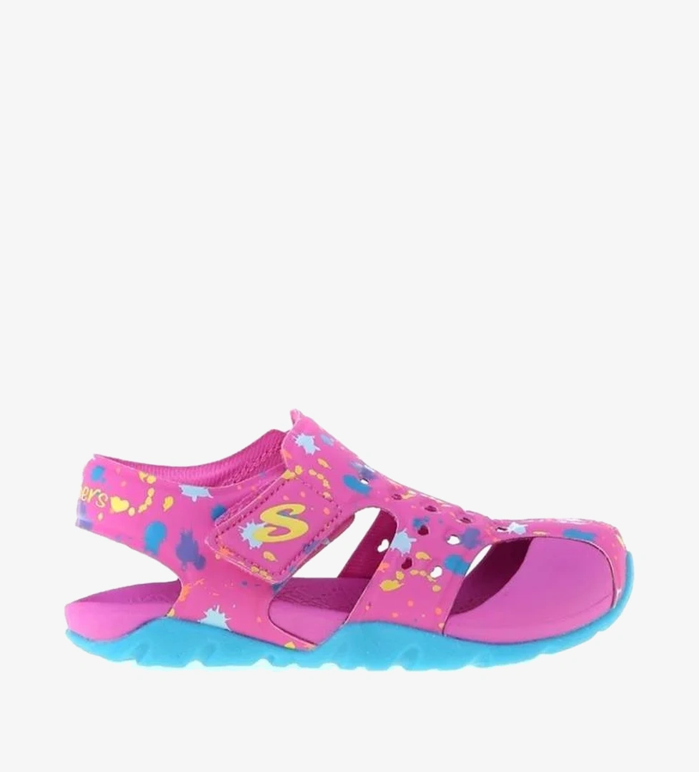 Skechers Side Wave - Lil Painter 86428L-HPTQ Pembe Sandalet