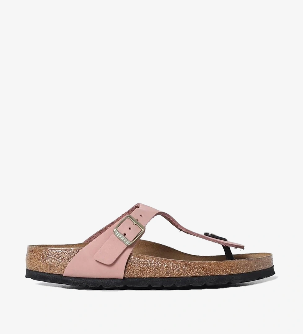 Birkenstock Pembe Birkenstock Gizeh Sfb