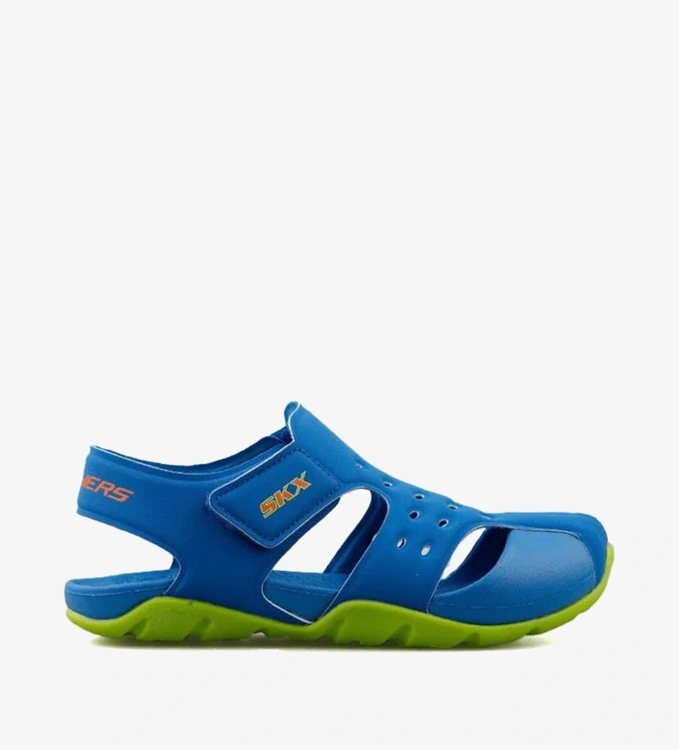 Skechers Side Wave 92330L-BLLM Mavi Sandalet