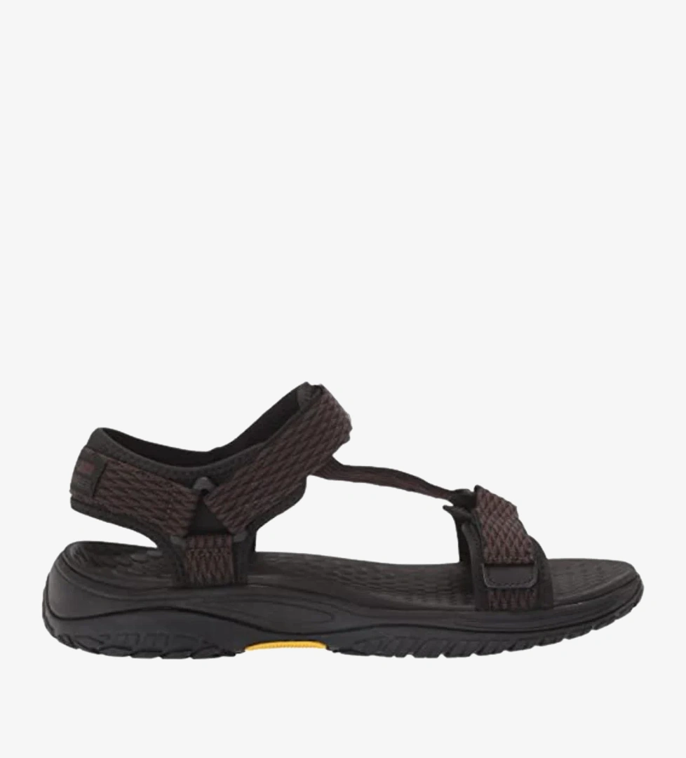 Skechers Lomell - Rip Tide 204351-BRN Kahverengi Sandalet