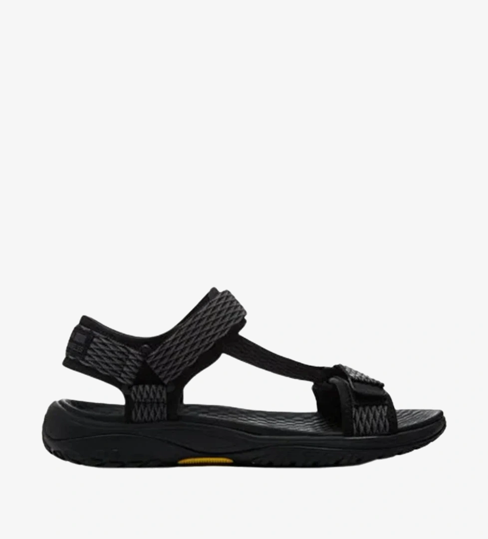 Skechers Lomell - Rip Tide 204351-BKGY Siyah Sandalet