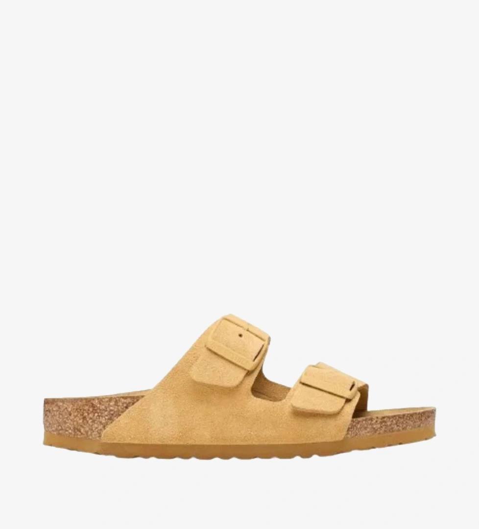Birkenstock Krem Birkenstock Arizona Terlik