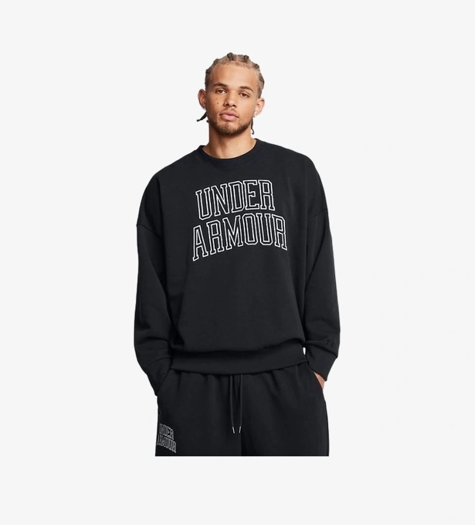 Under Armour Ua Icon Heavyweight Terry Oversized Bisiklet Yaka Sweatshirt Ürün Listesi