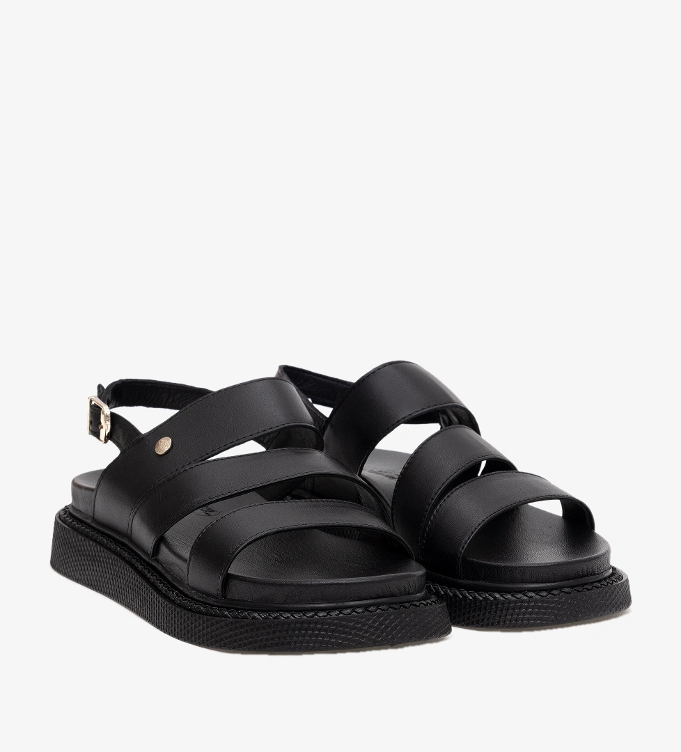 U.s. Polo Assn. Siyah U.s. Polo Assn. Sandalet