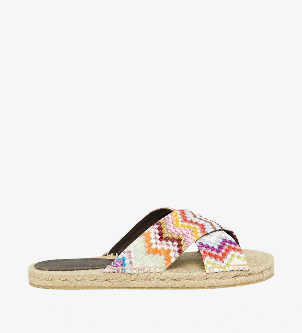 Missoni Ekru Missoni Terlik
