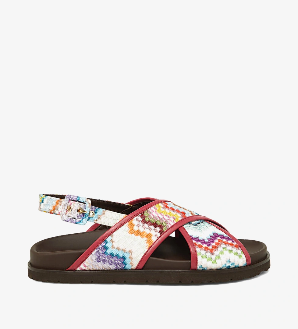 Missoni Beyaz Missoni Sandalet