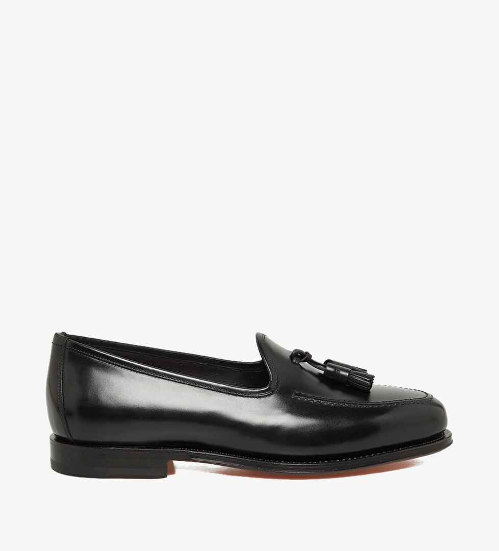 Santoni Siyah Santoni Püsküllü