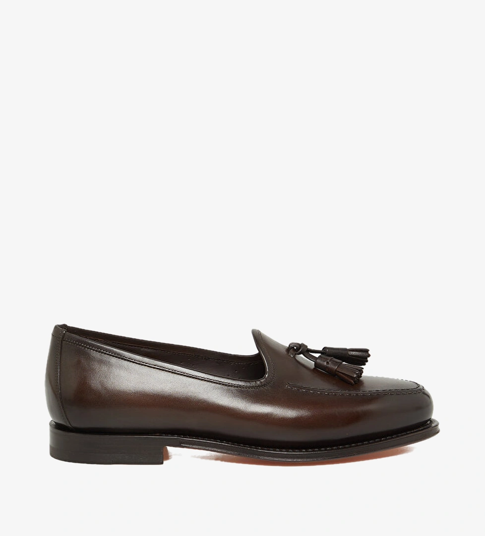 Santoni Kahverengi Santoni Püsküllü