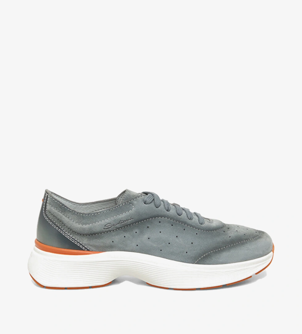 Santoni Gri Santoni Bağcikli