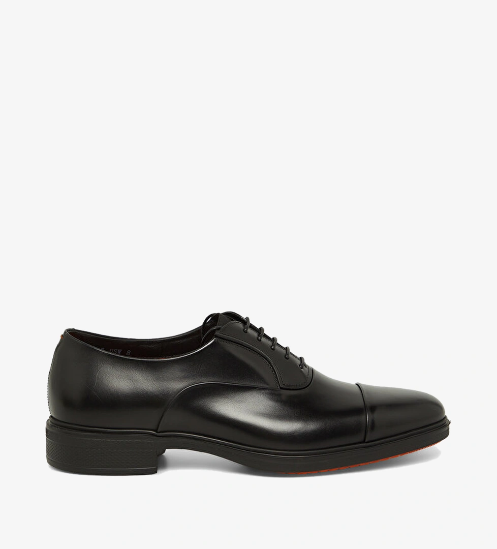 Santoni Siyah Santoni Bağcikli