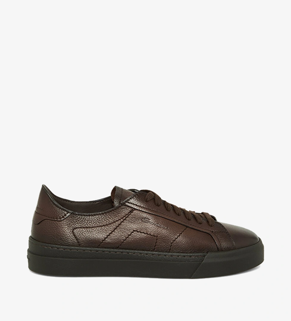 Santoni Kahverengi Santoni Bağcikli