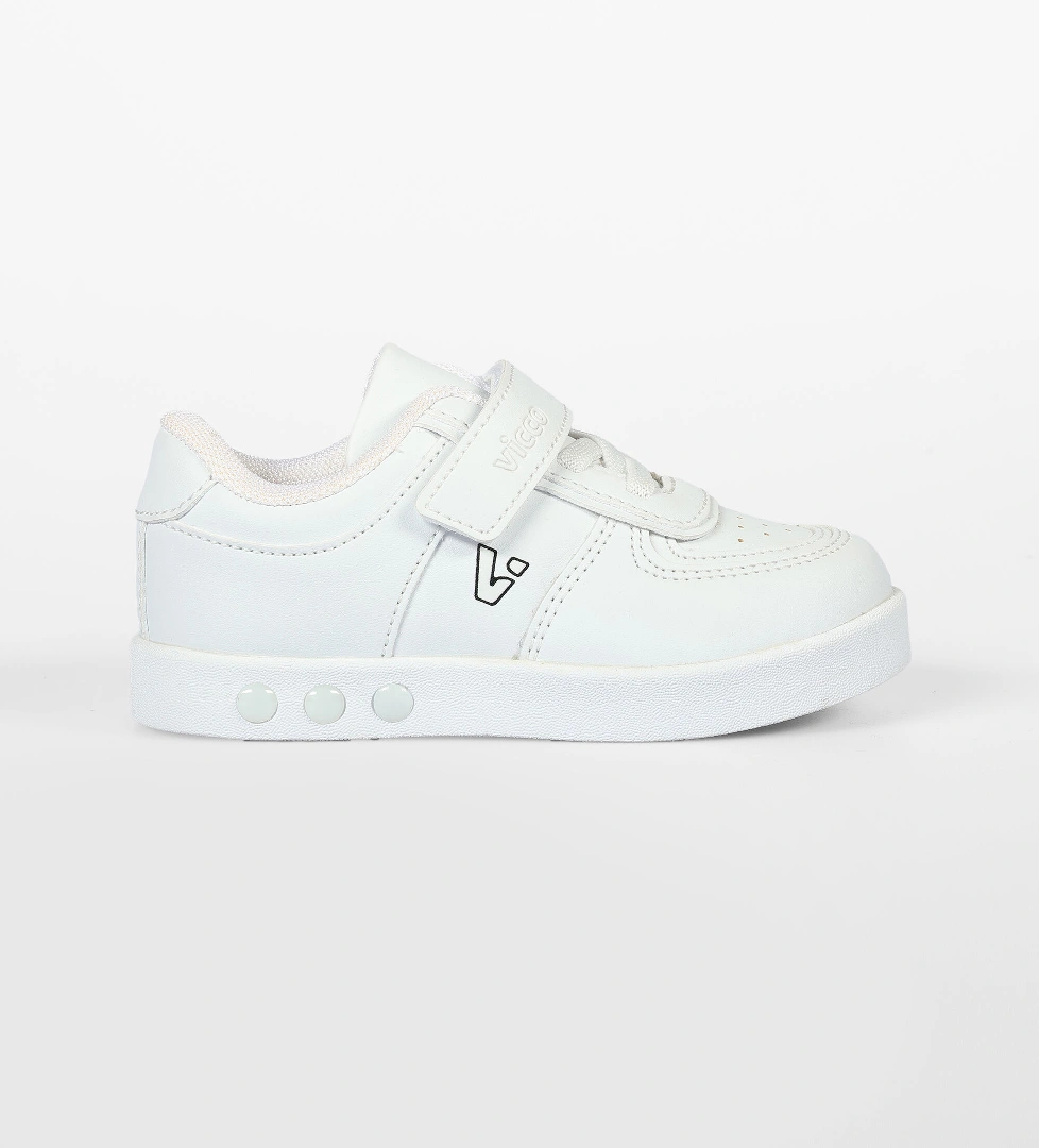 Vicco Sam Işıklı Unisex Okul Öncesi Beyaz Sneaker