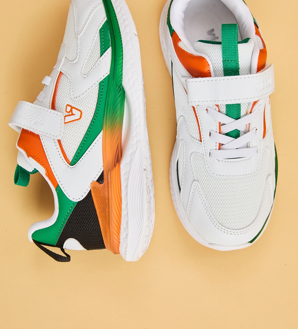 Vicco Massa Hafif Erkek Çocuk Beyaz/Siyah Sneaker