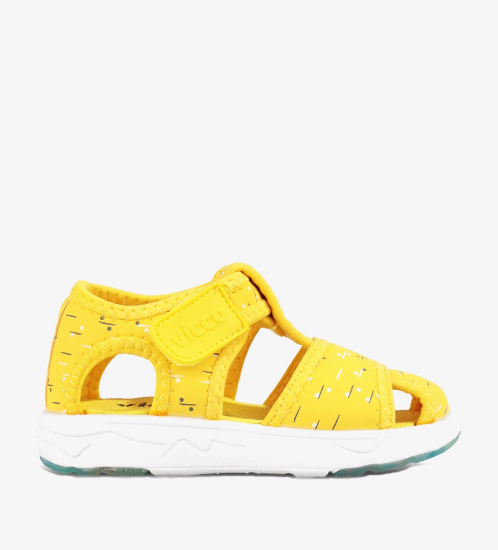Vicco Bumba III Hafif Unisex Okul Öncesi Sarı Sandalet