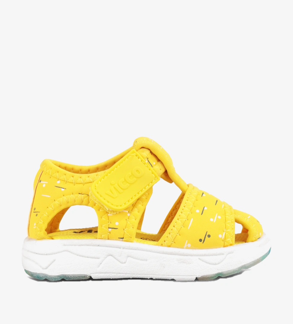 Vicco Bumba III Hafif Unisex İlk Adım Sarı Sandalet