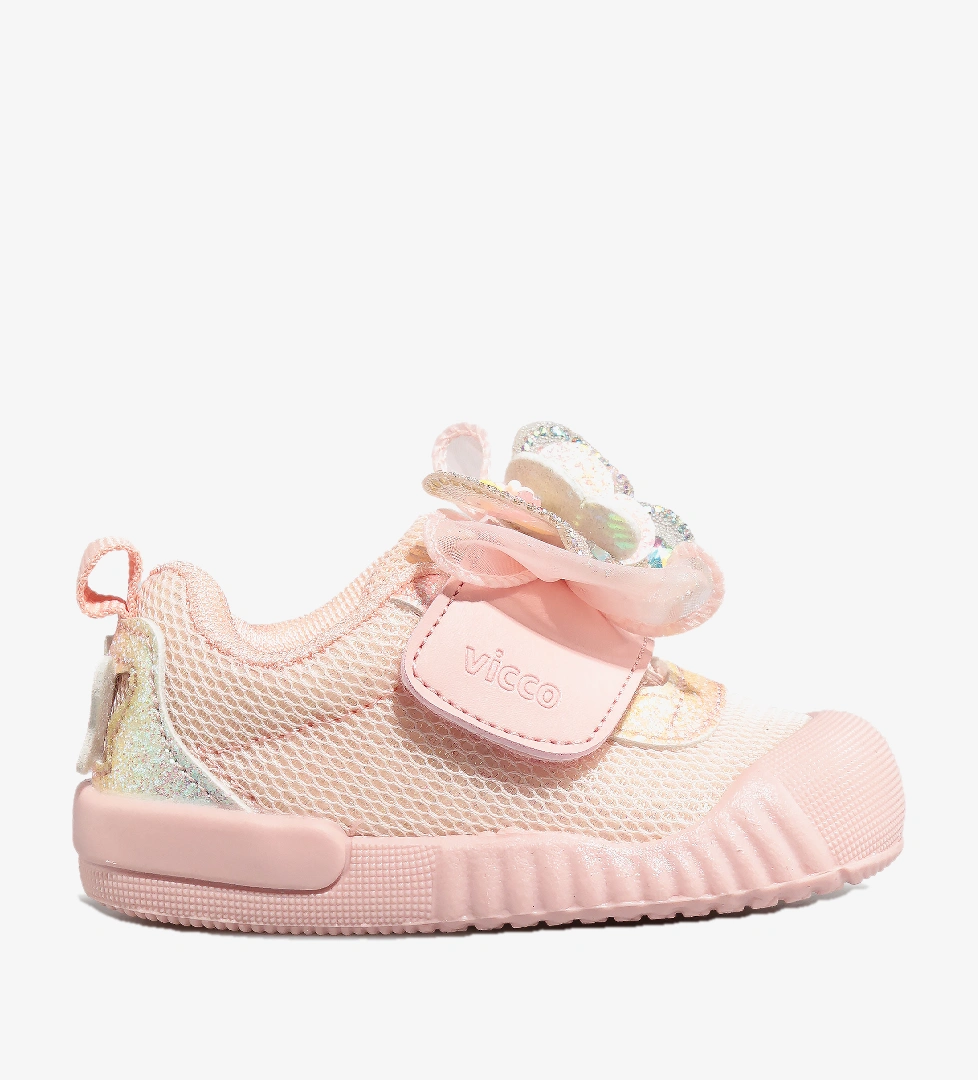 Vicco Sepira Tokalı Kız İlk Adım Pudra Sneaker