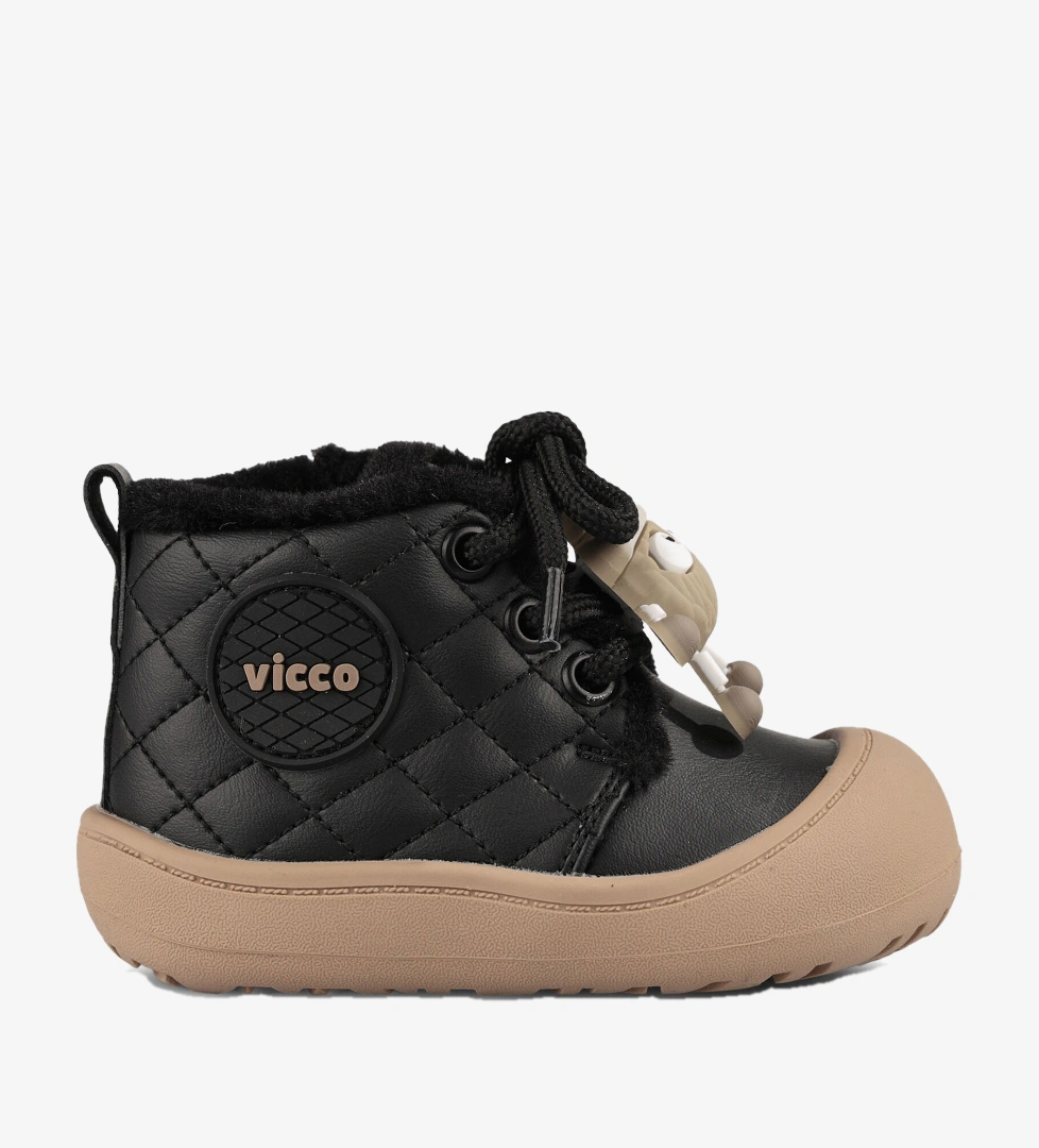 Vicco Neobi Kürklü Kız Bebek Siyah Outdoor