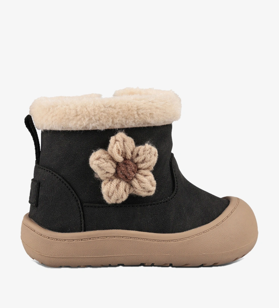 Vicco Winter Kürklü Kız Bebek Siyah Bot