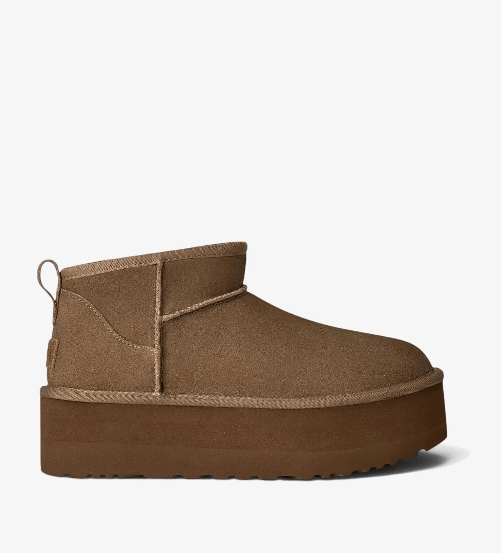 Ugg Kahverengi Classic Ultra Mini Platform