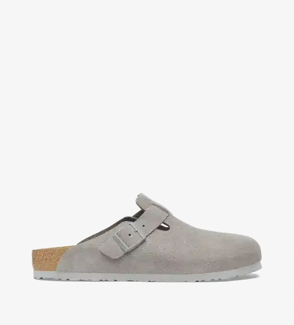 Boston Suede Leather 'Stone Coin' - Görsel 1