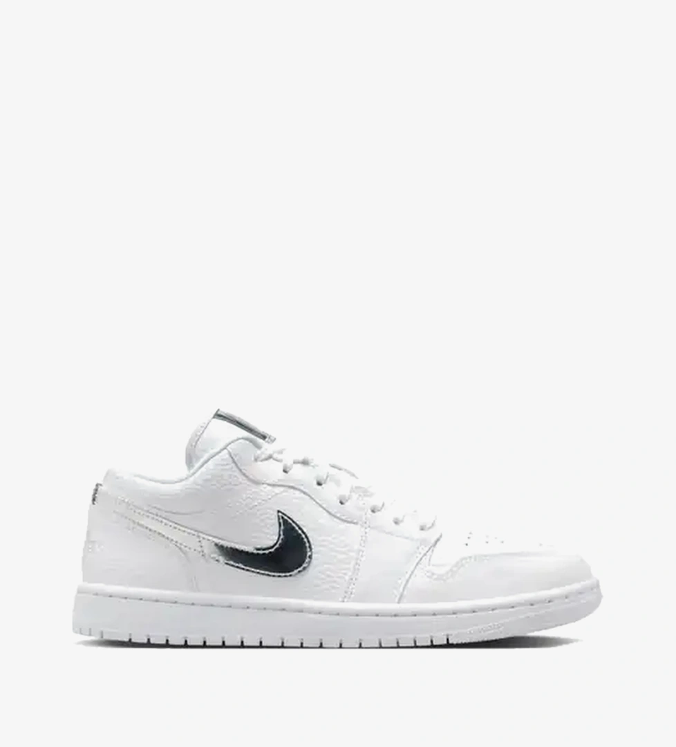 Air Jordan 1 Low SE 'White Metallic Silver' (W)