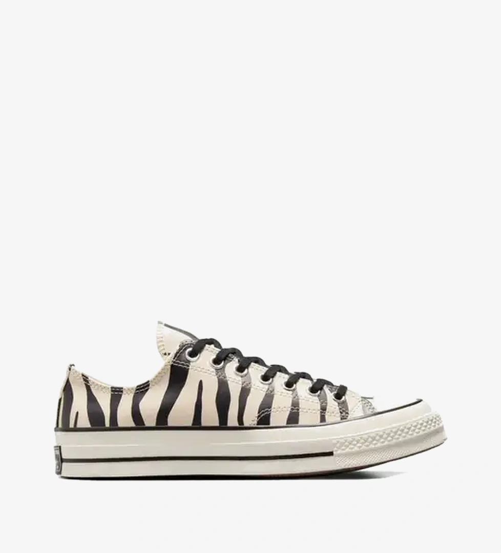 Converse Converse Krem Chuck 70 Low 'Zebra Print' Wunder'de! Krem - 1. görsel