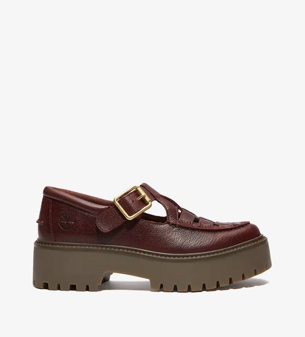 Stone Street Buckle Shoe 'Brown' - Görsel 1