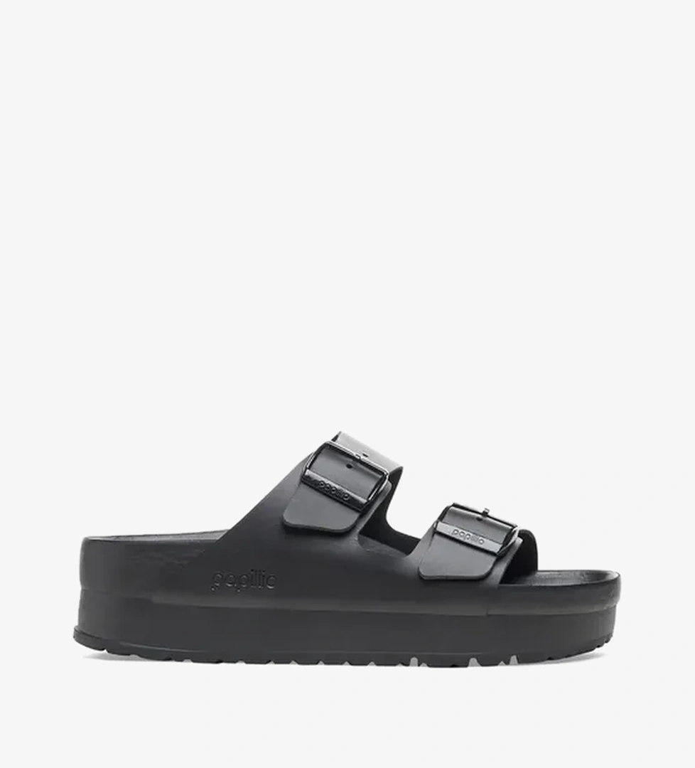 Birkenstock Arizona Platform Flex NL EXQ 'Black' model görseli