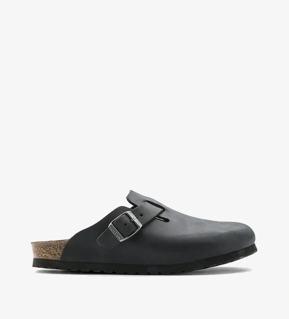 Boston Oiled Leather 'Black'