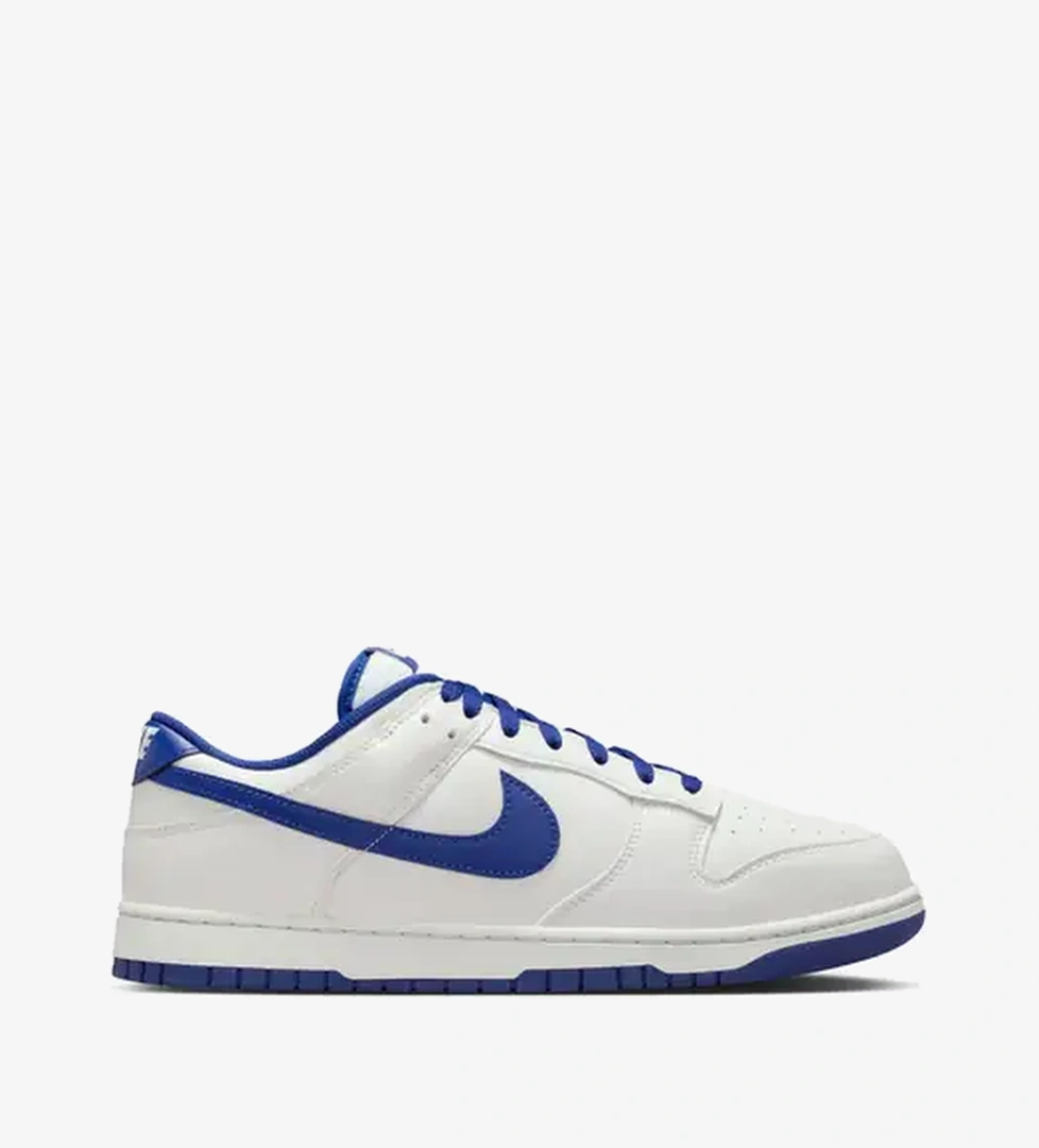Nike Nike Mavi Dunk Low Retro 'Summit White Deep Royal Blue' Wunder'de! Mavi - 1. görsel