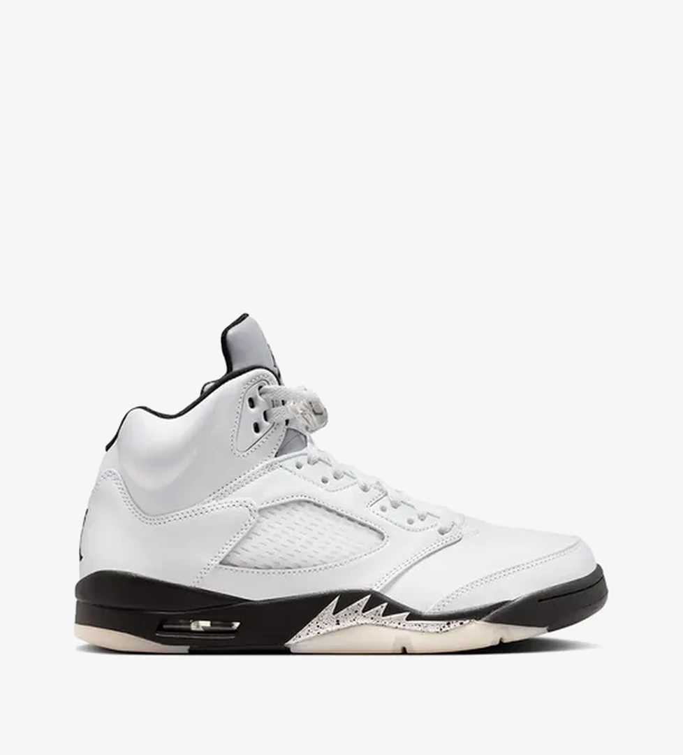 Air Jordan 5 Retro 'White and Black' - Görsel 1