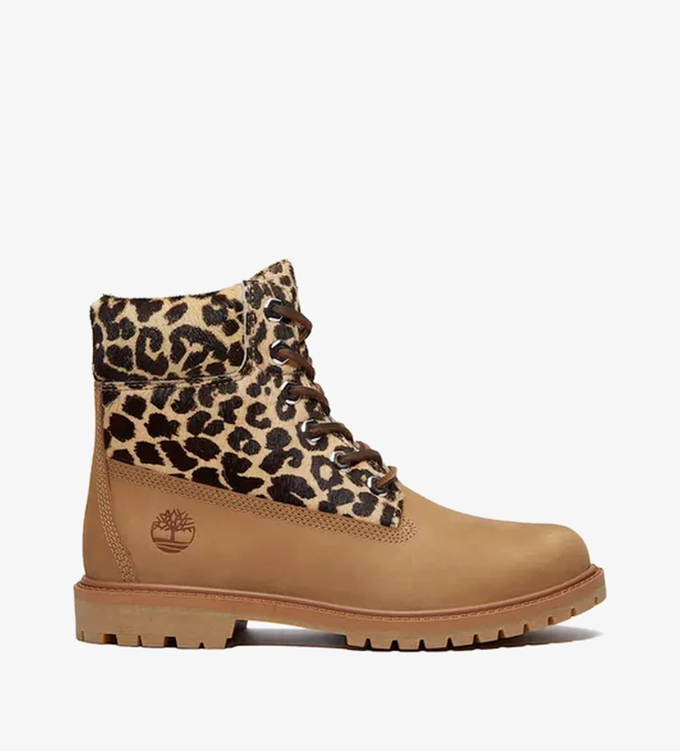 Timberland Premium Timberland Vizon 6 Kadın Inch Leopard Deri Pattern Bot Boot Tb0a5m5nen31 'beige' model görseli