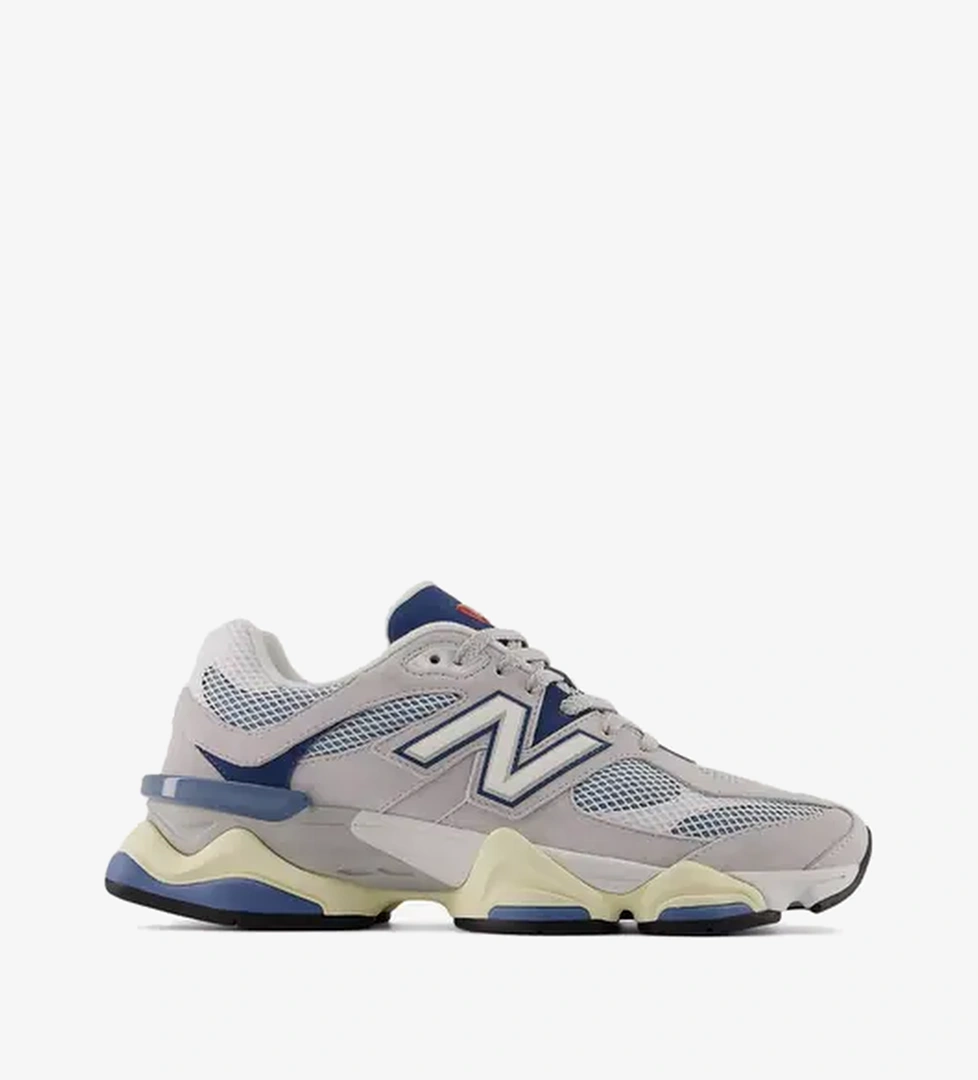 New Balance 9060 'Pearl Grey Dark Shoreline Blue' model görseli