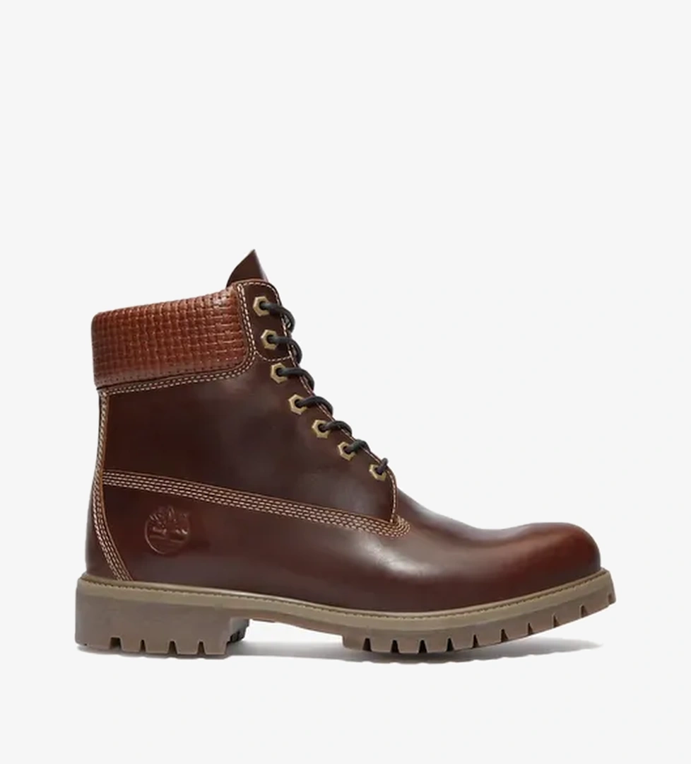 6-Inch Premium Waterproof Leather Boot 'Brown' - Görsel 1