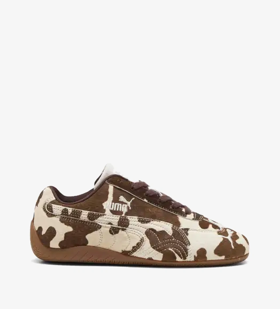 Puma Puma Kahverengi Speedcat OG 'Cow Print' (W) Sneaker | Wunder Kahverengi - 1. görsel
