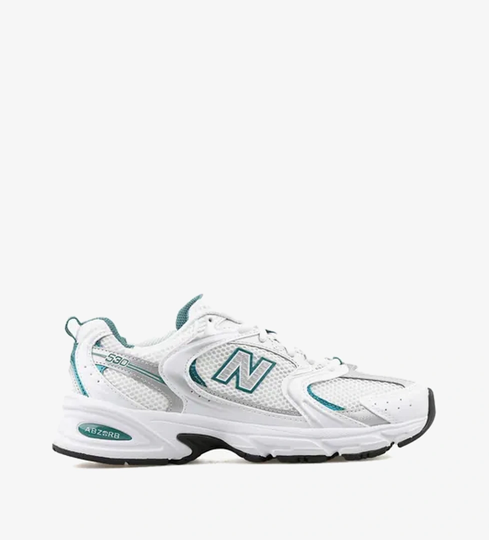 New Balance 530 Bayan Ayakkabı 'silver Green' Mr530ab Beyaz model görseli
