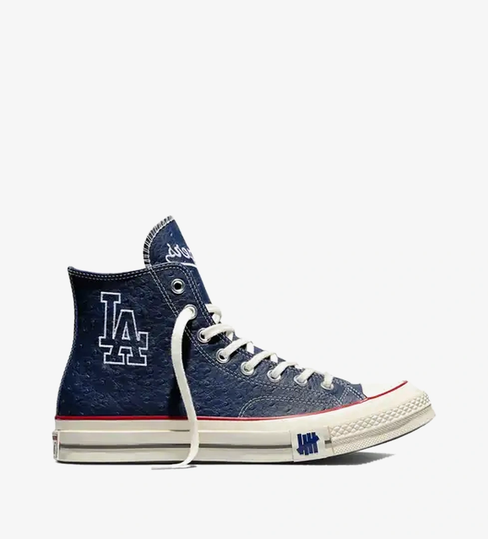Converse x Dodgers x UNDEFEATED Chuck 70 Hi 'Blue'