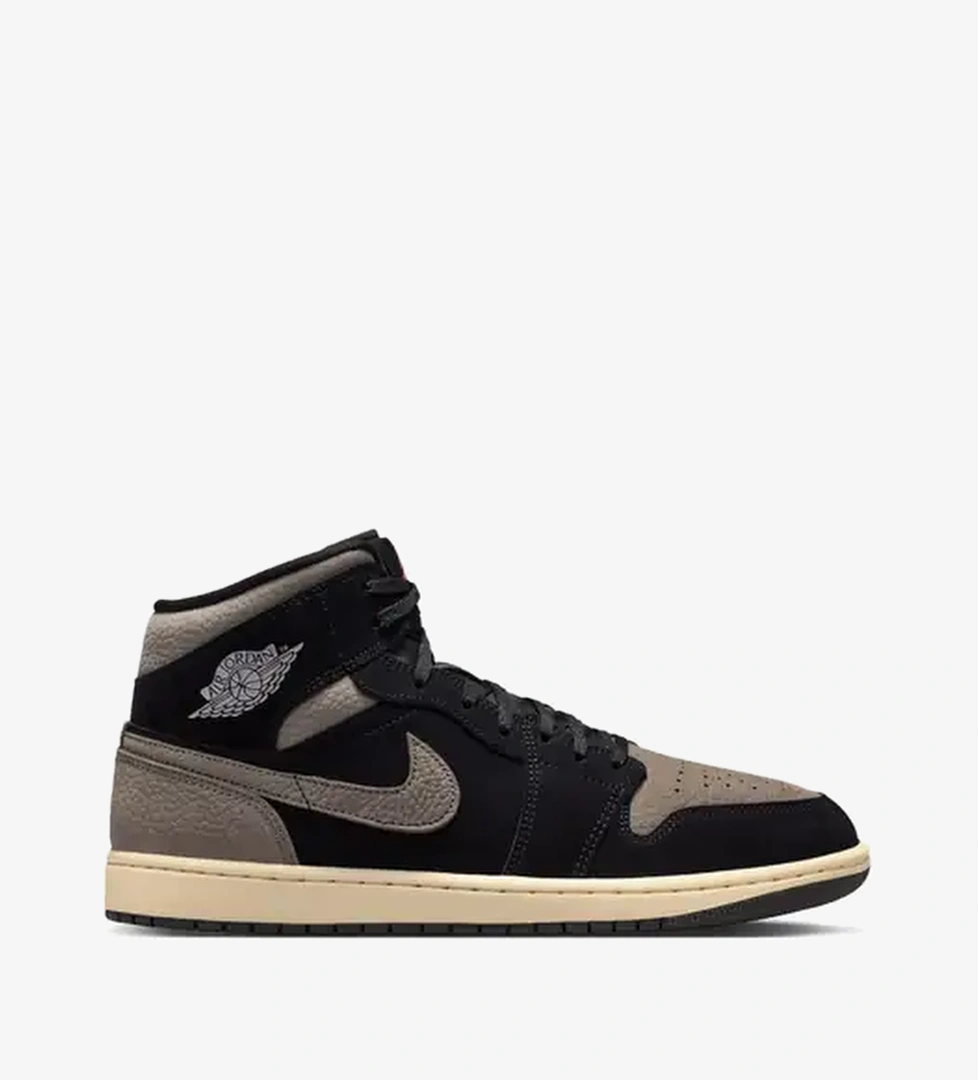 Nike Nike Air Jordan 1 Mid 'olive Se Grey' Sp26 Erkek Spor Ayakkabı model görseli