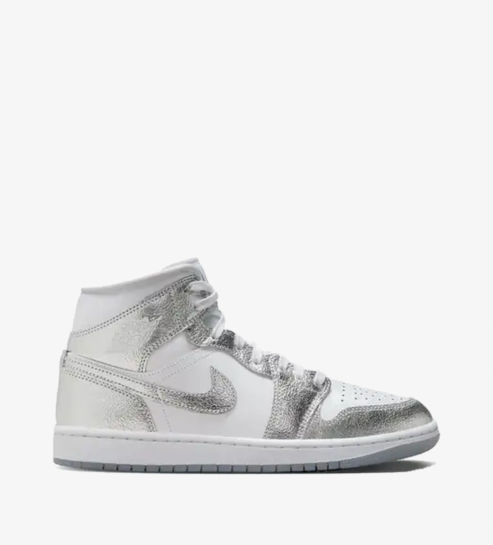 Air Jordan 1 Mid SE 'Metallic Silver' (W)