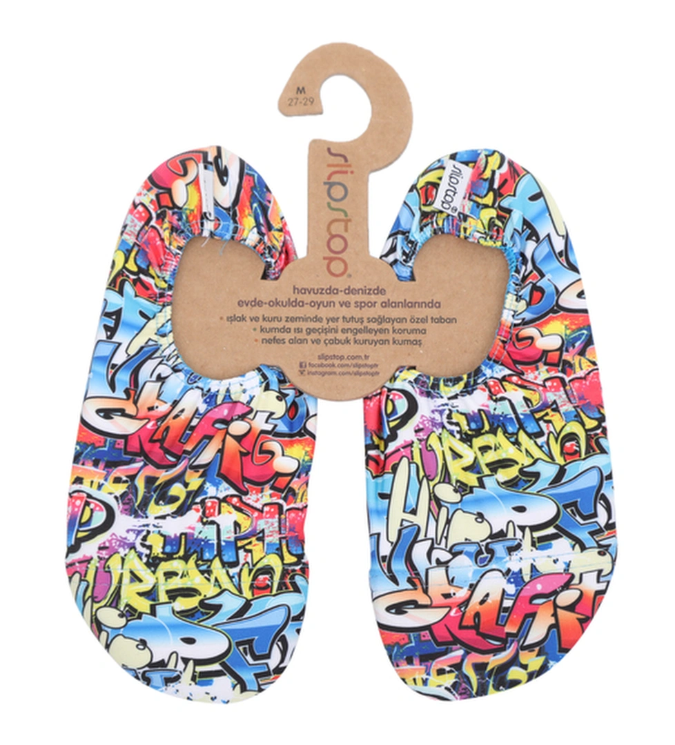 Slipstop Hiphop Junior Çocuk Havuz Ve Deniz Ayakkabısı Mavi - Görsel 1