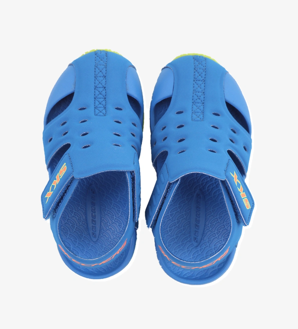 Skechers Sıde Wave Bebek Sandalet Mavi - Görsel 1