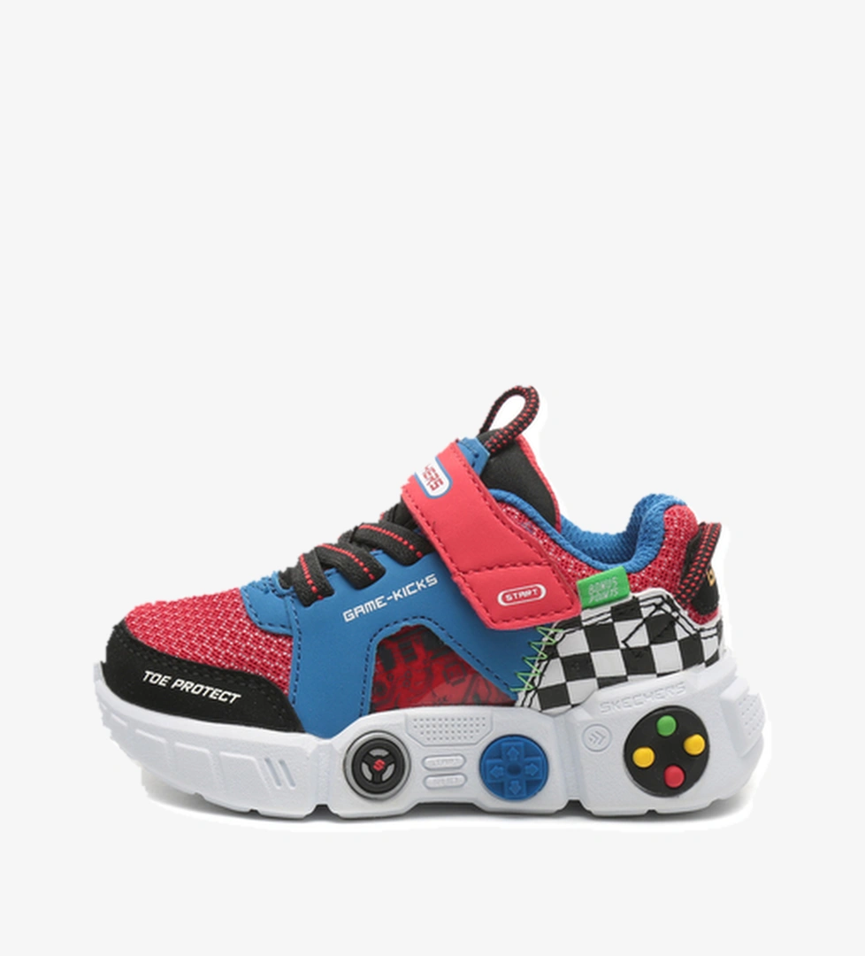 Skechers Lil Gametronix Bebek Spor Ayakkabı Kırmızı