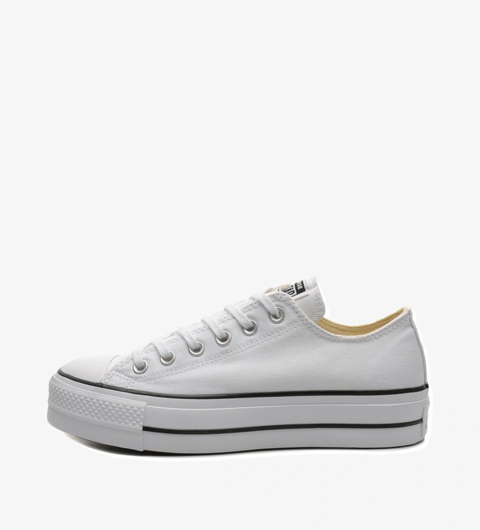 Converse Converse Ctas Lıft Ox Kadın Spor Ayakkabı Beyaz model görseli