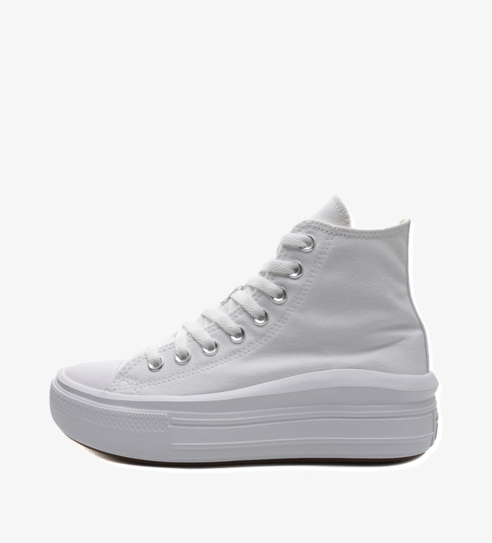 Converse Converse Chuck Taylor All Star Move Kadın Spor Ayakkabı Beyaz model görseli
