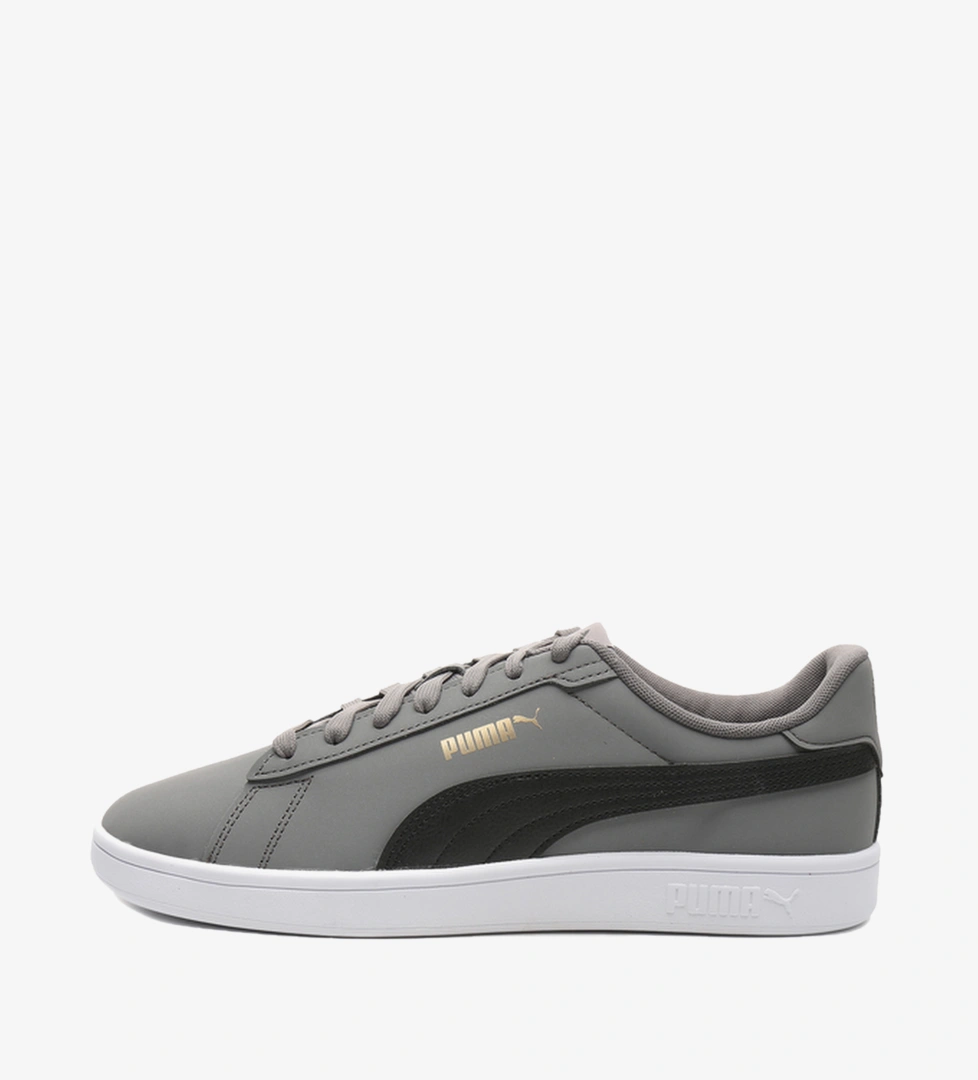 Puma Smash 3.0 Buck Erkek Spor Ayakkabı Gri
