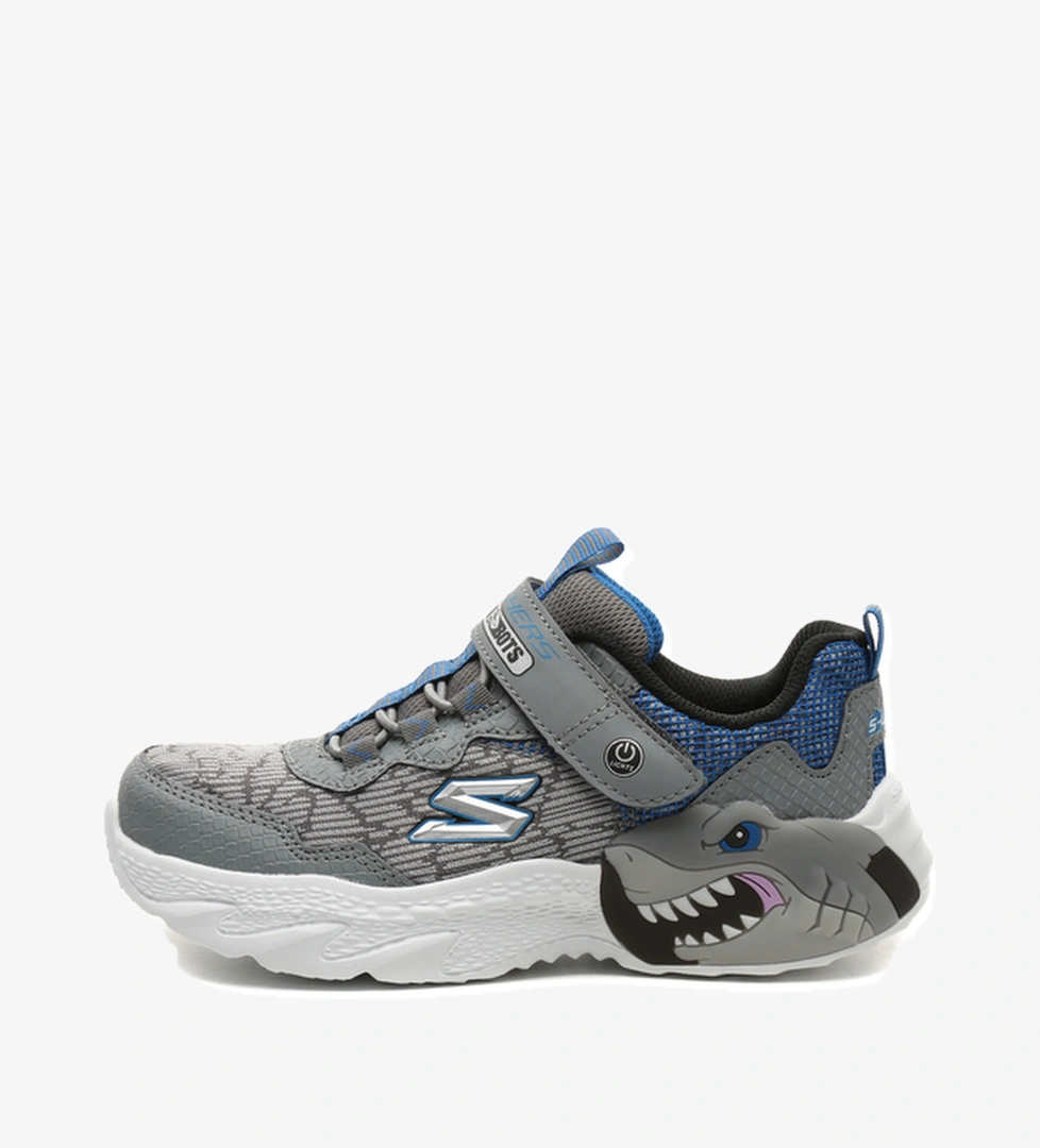 Skechers Creature-Lights Çocuk Spor Ayakkabı Gri