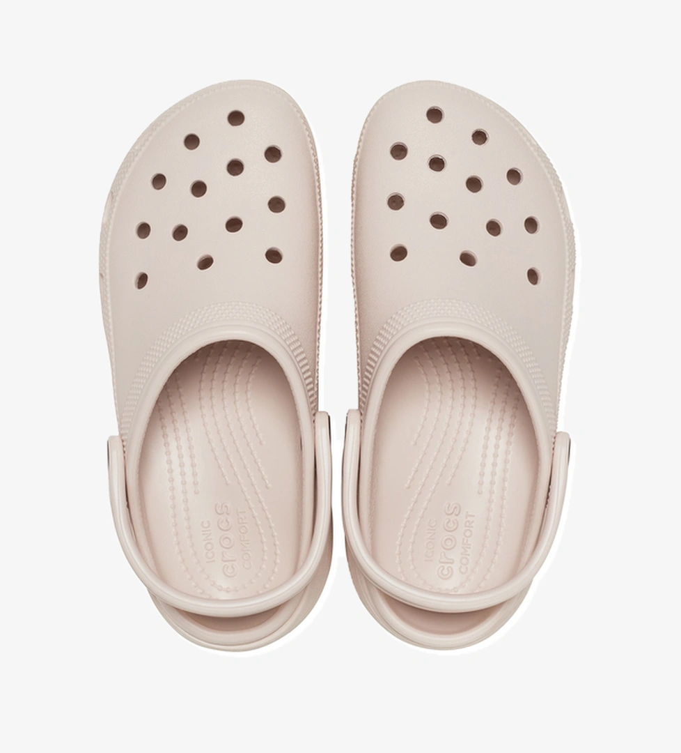 Crocs Crocs Classic Platform Clog W Kadın Terlik Krem model görseli