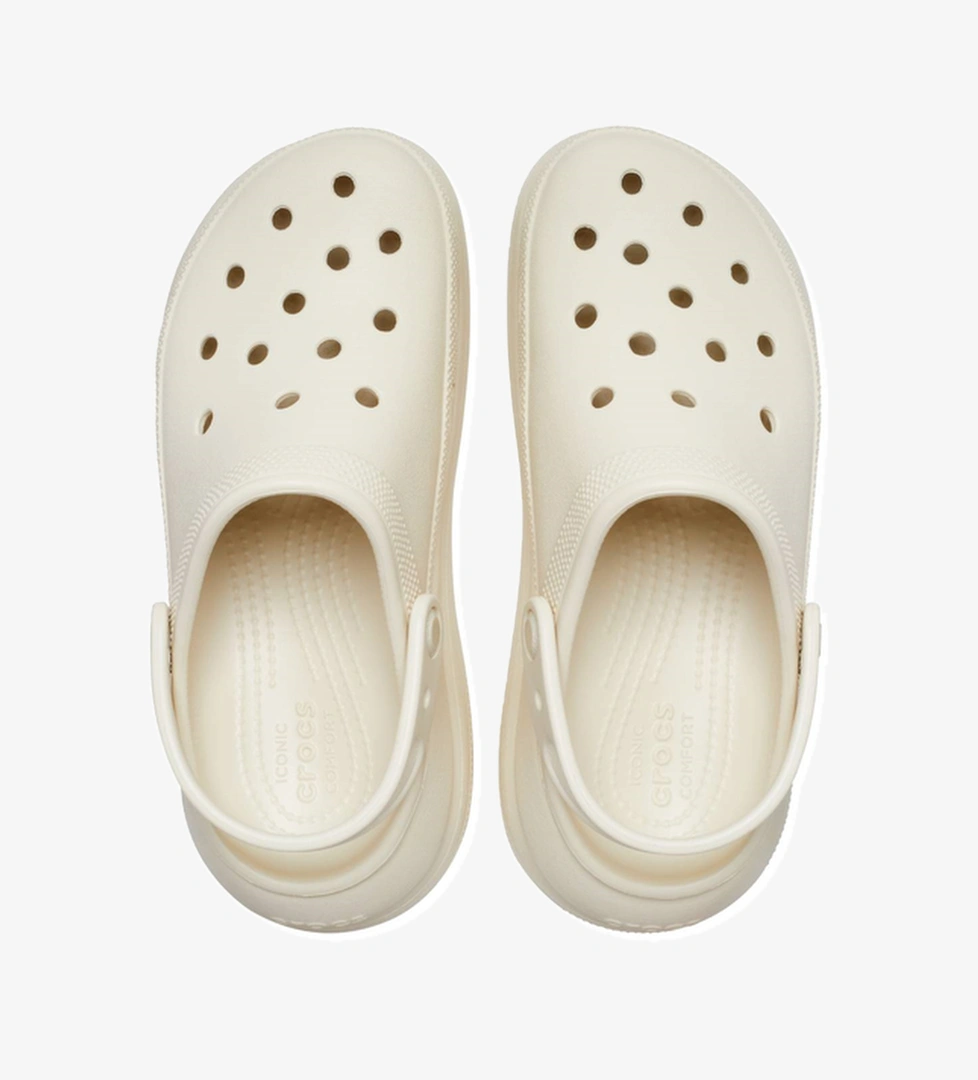 Crocs Crocs Classic Crush Clog Kadın Terlik Krem model görseli