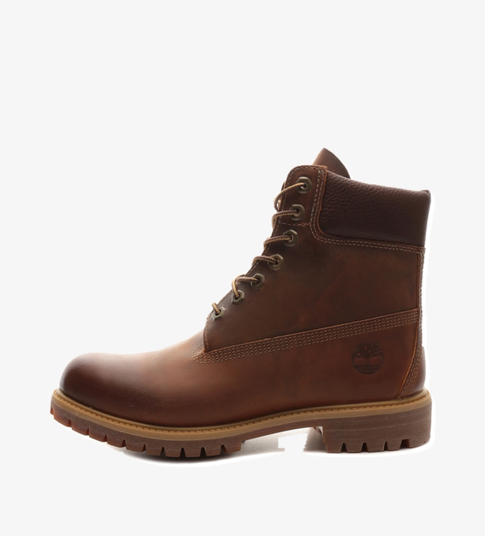 Timberland Premium 6 Inch Lace Up Waterp Erkek Bot Ve Çizme Kahve - Görsel 1